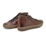 Sapatenis Casual Masculino Connect em Couro - Brown