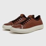 Sapatenis em Couro Casual Masculino Connect - Havana E L