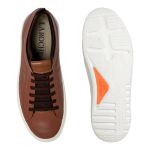Sapatenis em Couro Casual Masculino Connect - Havana E L