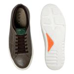 Sapatenis em Couro Casual Masculino Connect - Cinza E L