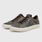 Sapatenis em Couro Casual Masculino Connect - Craquelado Cinza E L