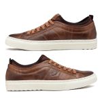 Sapatenis em Couro Casual Masculino Connect - Conhaque E L