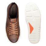 Sapatenis em Couro Casual Masculino Connect - Conhaque E L