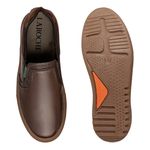 Slip On Iate Masculino Connect em Couro - Café