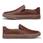Slip On LRC Connect - Brown + Brinde Relógio Digital Preto