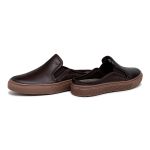 Mule Masculino Connect em Couro - Café