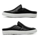 Mule Masculino Laroche Connect em Couro - Preto