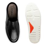 Mule Masculino Laroche Connect em Couro - Preto