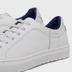 Sapatenis Masculino Laroche Connect em Couro - Branco