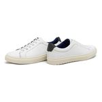 Sapatenis Masculino Laroche Connect em Couro - Branco