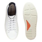 Sapatenis Masculino Laroche Connect em Couro - Branco