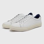 Sapatenis Masculino Laroche Connect em Couro - Branco