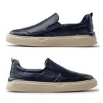 Slip On Yate Masculino Dublin em Couro - Royal