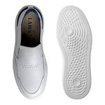 Slip On Yate Masculino Dublin em Couro - Branco
