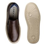 Slip On Yate Masculino Dublin em Couro - Marrom