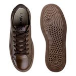 Sapatenis Casual Masculino Dublin em Couro - Chocolate
