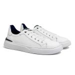 Sapatenis Casual Laroche Masculino Dublin em Couro - Branco