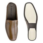 Mule Masculino Dumont em Couro - Whisky