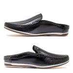 Mule Masculino Dumont em Couro - Preto
