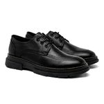 Sapato Derby Laroche Everest em Couro - Preto