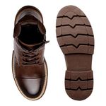 Bota Masculina Coturno Laroche Everest em Couro - Café