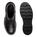 Bota Chelsea Everest em Couro - Preto