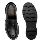 Sapato Loafer Laroche Everest em Couro - Preto