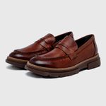 Sapato Loafer Laroche Everest em Couro - Brown