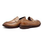 Sapato Loafer Laroche Everest em Couro - Areia