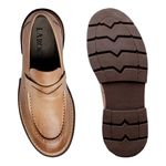 Sapato Loafer Laroche Everest em Couro - Areia