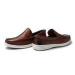 Mocassim Masculino Ferrara em Couro - Brown