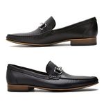 Sapato Italiano Firenze em Couro Preto Laroche