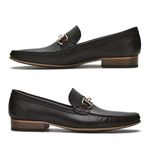 Sapato Italiano Firenze em Couro Preto Laroche 