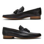 Sapato Italiano Firenze em Couro Preto Laroche