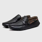 Mocassim Masculino Laroche Genova em Couro - Preto