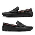 Mocassim Masculino Laroche Genova em Couro - Preto