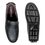 Mocassim Masculino Laroche Genova em Couro - Preto