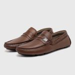 Mocassim Masculino Laroche Genova em Couro - Chocolate