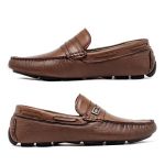 Mocassim Masculino Laroche Genova em Couro - Chocolate