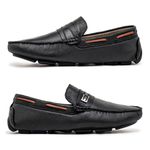 Mocassim Masculino Laroche Genova em Couro - Preto