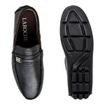 Mocassim Masculino Laroche Genova em Couro - Preto