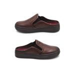 Babuche Infantil Stratus em Couro - Brown