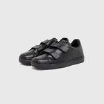 Sapatenis Stratus Infantil em Couro - Preto
