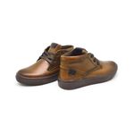 Sapatenis Stratus Infantil em Couro - Whisky