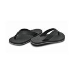 Chinelo Infantil Toledo em Couro - Preto