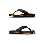 Chinelo Infantil Toledo em Couro - Café