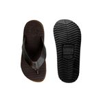 Chinelo Infantil Toledo em Couro - Café
