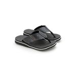Chinelo Infantil Toledo em Couro - Preto