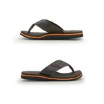 Chinelo Infantil Toledo em Couro - Café