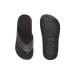 Chinelo Infantil Toledo em Couro - Café